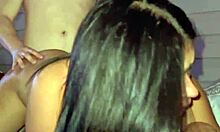 First time meeting my Tinder date, this sexy Latina teen, we ride and fuck doggystyle in homemade video!