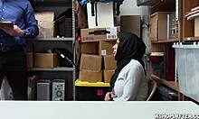 10/10 Shoplyfter Muslim Ella Knox, Massive Tits, Hairy Pussy So Hot!