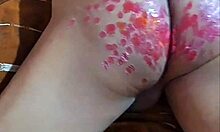 Myanmar gay twink performs hot wax solo in homemade collection 2