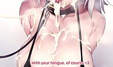 Hentai JOI - Jeanne Darc Humiliates in Quick Femdom Gangbang