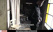 Hiring Strong Boy Danny for Construction Leads to Intense Blowjob Encounter