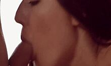 j hottie gives a sloppy blowjob to a wet cock in a rough hardcore act