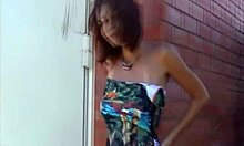 18 year old tamara strips topless to drive you wild