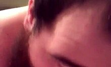 young gay chub enjoys solo play with dildo