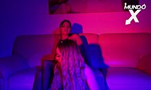 Friends eat each other's pussies at the party