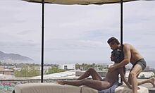 Oral sex master Andy meeting Indian girl for sensual blowjob