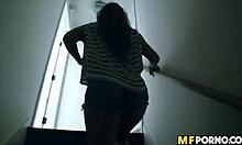 Freaky amateur teen Keisha Grey performs in POV with friend, speaking Spanish.