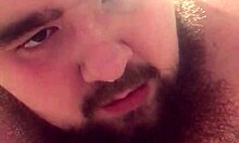 young gay chub enjoys solo play with dildo