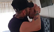 Chico Gay Seduces Hostel Owner for Payment in Steamy Encounter