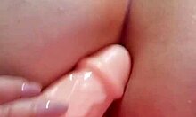 Playing with a pen in my ass for amateur fun