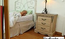 Elsa Jean Wakes Up to a Sticky Creampie in Her Tight Pussy.