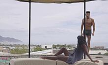 Oral sex master Andy meeting Indian girl for sensual blowjob