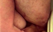 young gay chub enjoys solo play with dildo