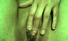 Cheating milf slut fingers herself wildly in homemade video