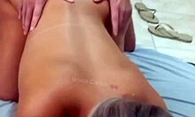 Cuckold husband films blonde wife riding best friend's cock and swallowing cum