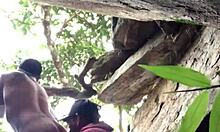 Sex on the Beach with Hairy Ass and Hardcore Bareback Pounding