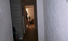 The courier encounters unexpected beautiful russian amateur encounter