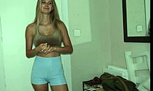 The courier encounters unexpected beautiful russian amateur encounter