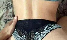 Young brunette stepsister loves doggystyle action