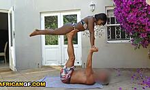 Big Tits African Hottie Railed By White Boyfriend Pov