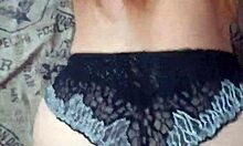 Young brunette stepsister loves doggystyle action