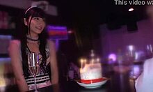 Slender Moa Chan, Cafe Beauty, Craves Wild Blowjob and Squirting Sex