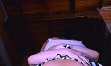 Petite Stepdaughter Seduces Friend