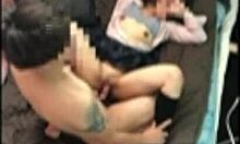 friendly home date turns steamy for this perverted japanese couple