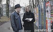 Smashing a Nerdy Girlfriend in Glasses During Hardcore Action. Her Pussy Takes It All!