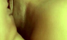 teen masseuse gets into tribbing with client during massage