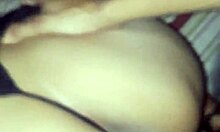 ebony sister-in-law teases with skirt then anal at party