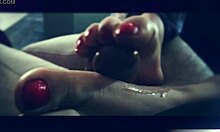 Amateur Footjob Fantasy Turns into Intense Homemade Pleasure.