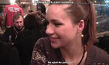 Two girlfriends suck dick in public outdoor pickup.