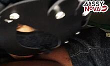 College Girl Performs Sensual Homemade Handjob