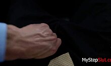 Teen whore daughter Angelica Cruz indulges in after-school oral with an old man.