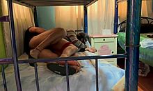 Stranger sneaks in to fuck my boyfriend in the bedroom