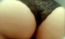 Stepdaughter twerks for stepfather's camera in pov