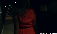 cute teen slut competes in rough blowjob contest