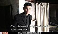 Strong boy Danny hired for construction surprises with special service - latin leche