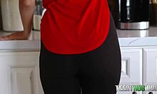 Petite teen babysitter Madi Laine deserves more hardcore action with her big ass and tits in POV