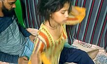 Young girl gets full chudai in rain