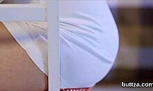 Fantastic Tiny Teen Spreads Pussy And Butt For Playful Reaming