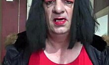 have you seen my old red and black masturbation machine in action?