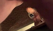 Fat White Gay Sissy Squirts While Machine Pounds Hard