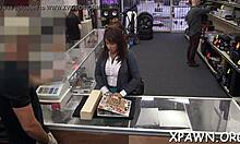 Hey, would you dare bang me in this shop?