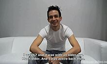 Lukas in Czech gay casting is so hot! 🔥