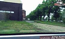 auto sextreffen mit deutscher dünner teen 18+ schlampe