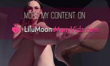 lesbians lilu moon dive into wild homemade pussy play