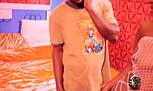 S Big Booty Friend Sucks Monster Cock In Hardcore Oral Session