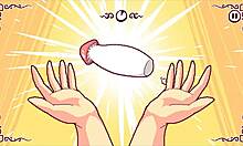 Kinky Waitress Spills Cum on Pizza in Futa Hentai Game